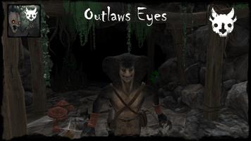 Outlaws Eyes - Game Scary Cartaz