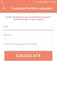 Ovulation Calculator Pregnancy captura de pantalla 2