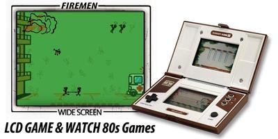 LCD Game & Watch 80s Games Affiche