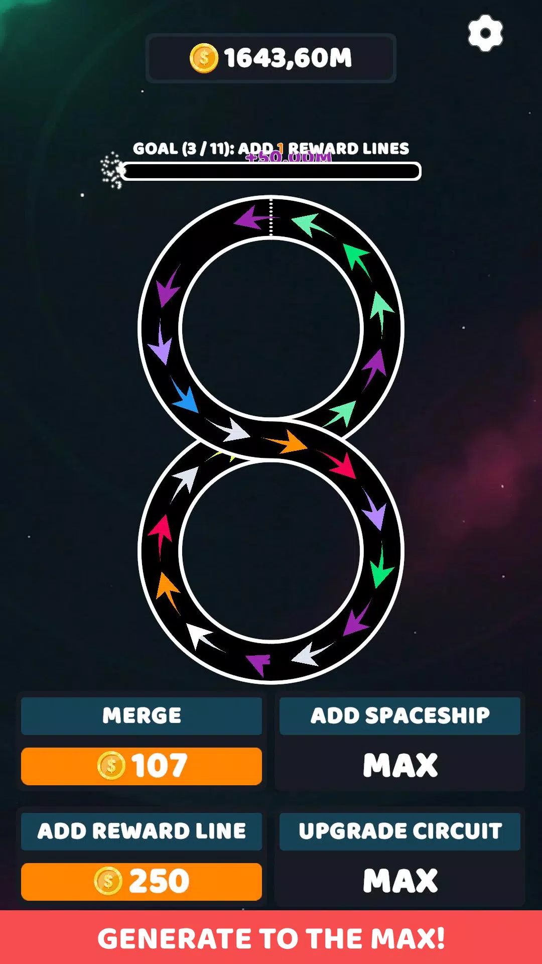 Galactic Merge Idle