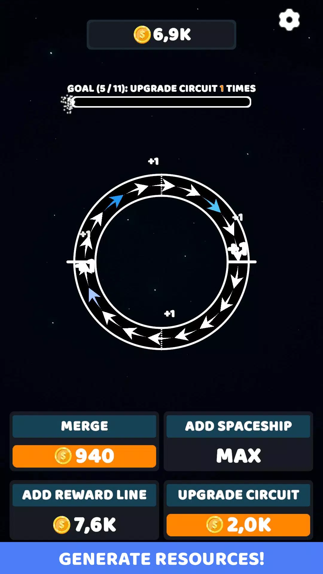 Galactic Merge Idle