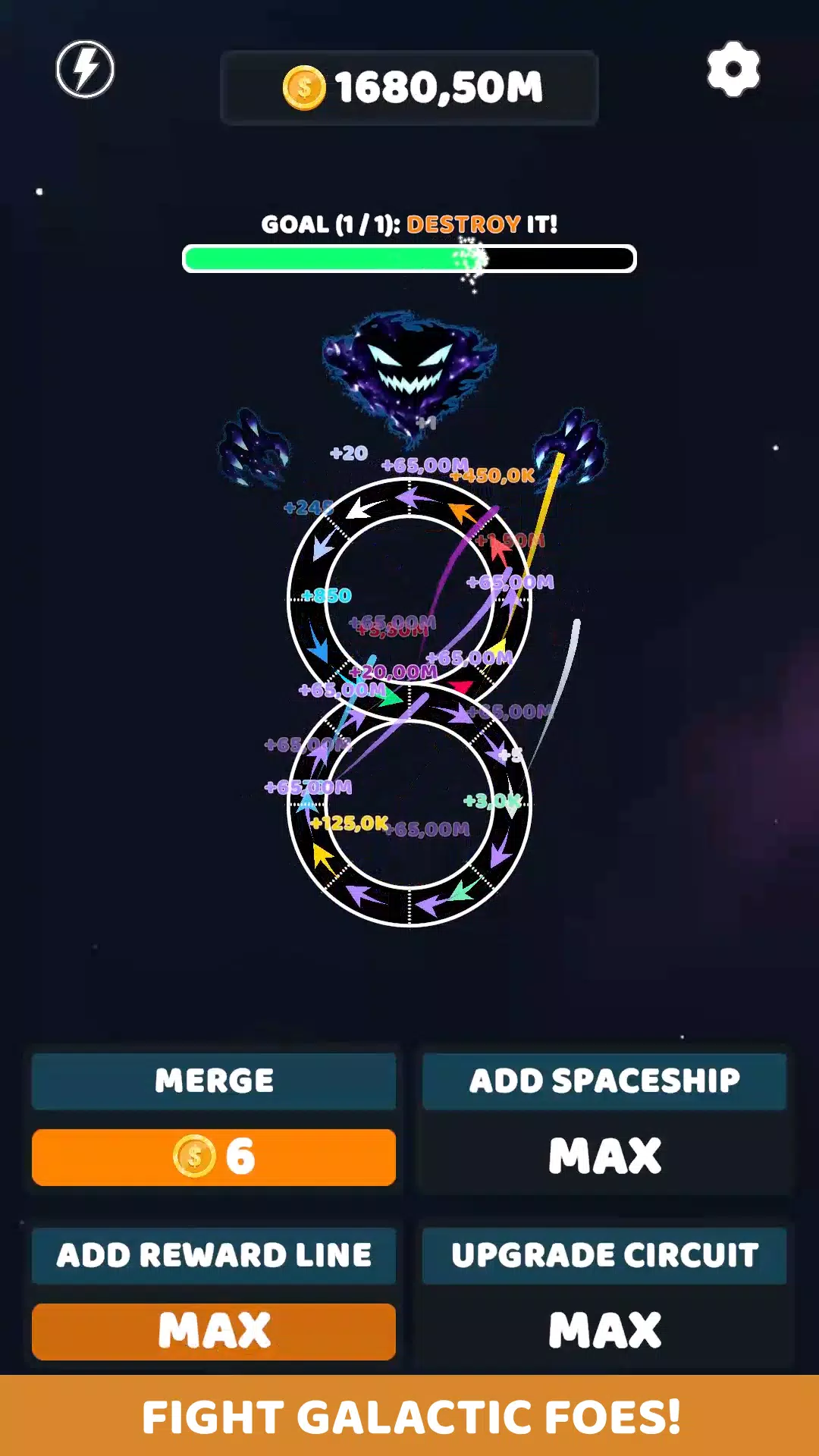 Galactic Merge Idle
