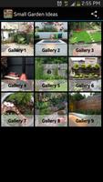 Small Garden Ideas постер