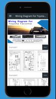 Wiring Diagram Toyota Tacoma постер