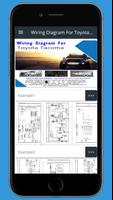 Wiring Diagram Toyota Tacoma โปสเตอร์