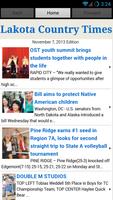 Lakota Country Times bài đăng
