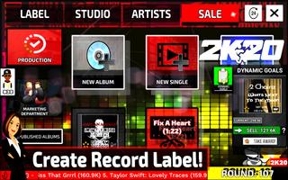 Music label manager 2K20 स्क्रीनशॉट 1