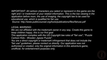 Jigsaw Puzzles - Wooden Jigsaw Puzzle Cartoon Kids Ekran Görüntüsü 2