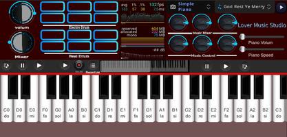 Org Piano:Real Piano Keyboard ภาพหน้าจอ 1