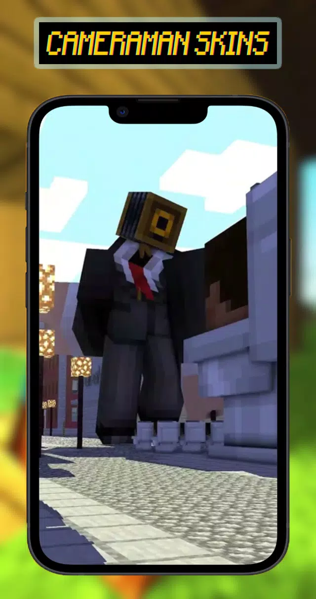 Camera Man, Minecraft Skin