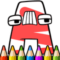 ALPHABET LORE , Coloring Book