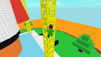 Obby's World Easy Parkour ảnh chụp màn hình 1