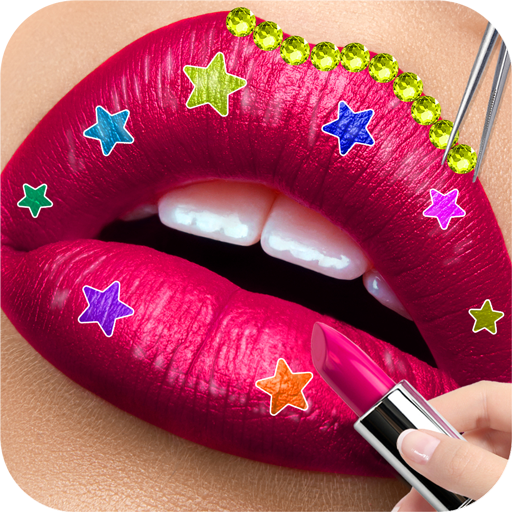 Lip Art ASMR Lipstick Games