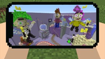 Fairly Oddparents Minecraft PE ảnh chụp màn hình 1