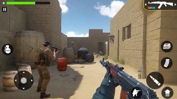 FPS Offline GunFire Shooting imagem de tela 1