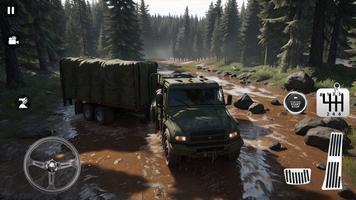 Mud Truck Offroad Runner Game capture d'écran 1