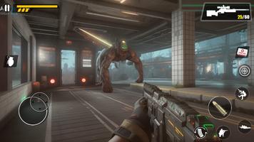 Zombie Survival Shooter 3D captura de pantalla 1