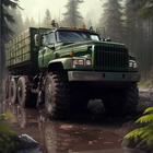 Mud Truck Game Runner Off Road آئیکن