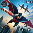 Flying Superhero Crime City