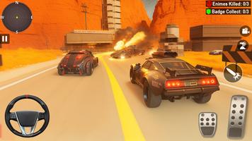 Car Death Race Shooting Game screenshot 1