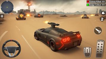 Car Death Race Shooting Game screenshot 2