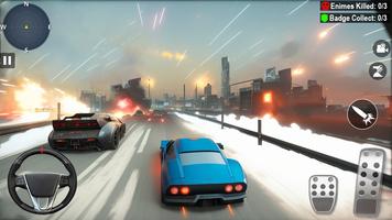 Car Death Race Shooting Game screenshot 3