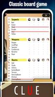 Permainan papan Clue Detective syot layar 1