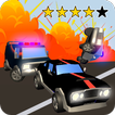 Police chase. Cars rally game