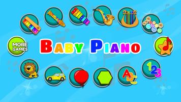 Baby piano plakat