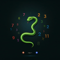 Snake&Math Puzzle