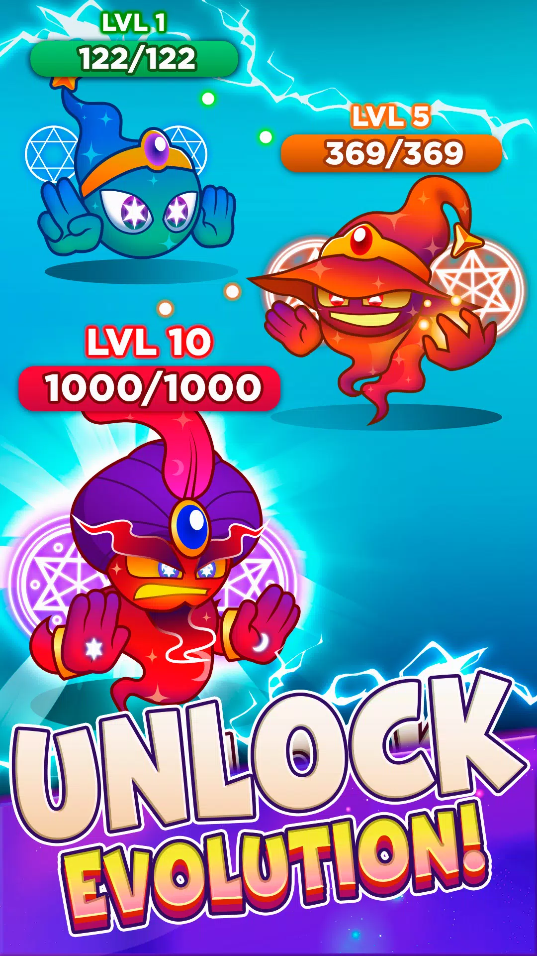 Elemental Monsters: Merge Game