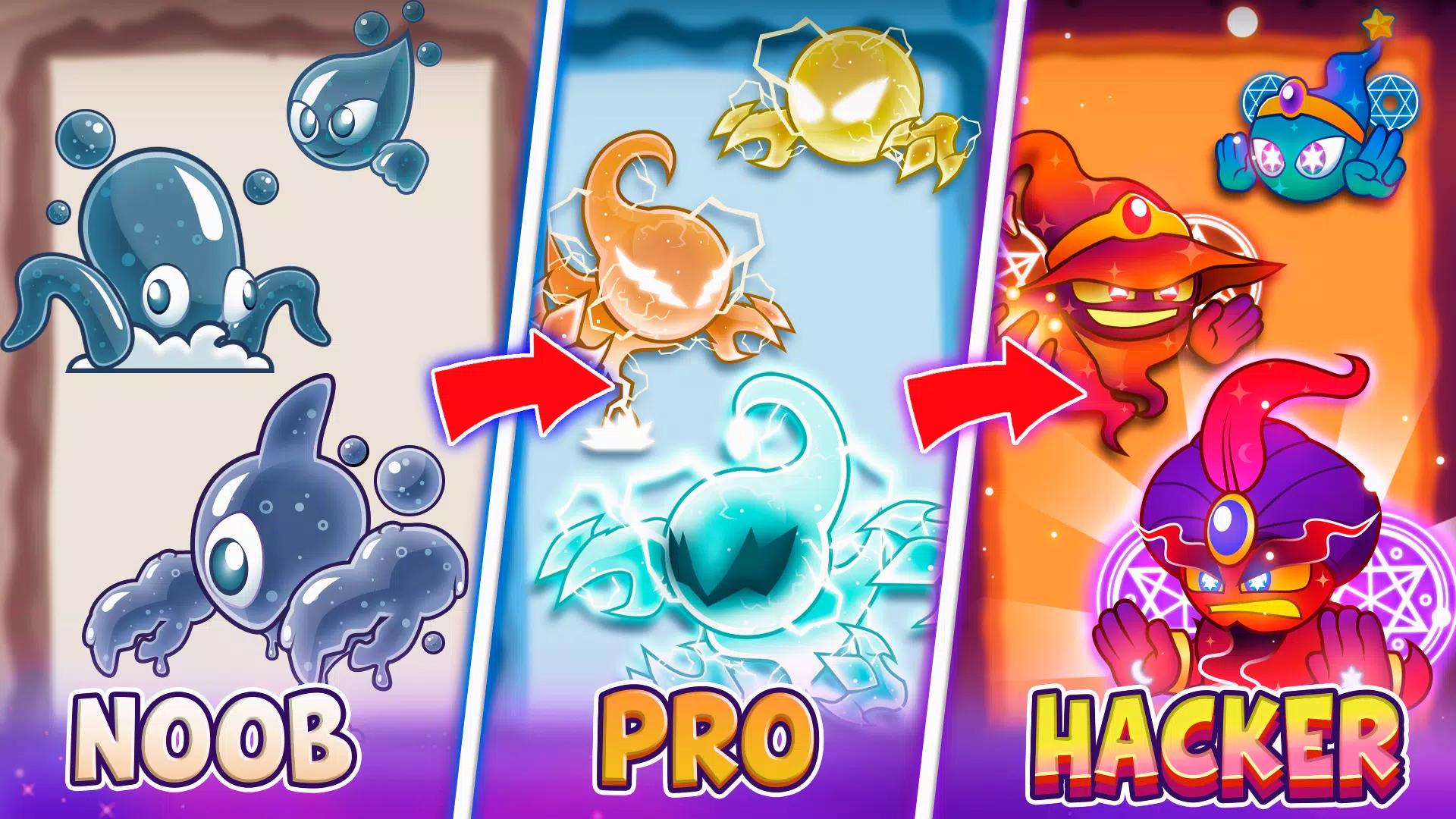 Elemental Monsters: Merge Game