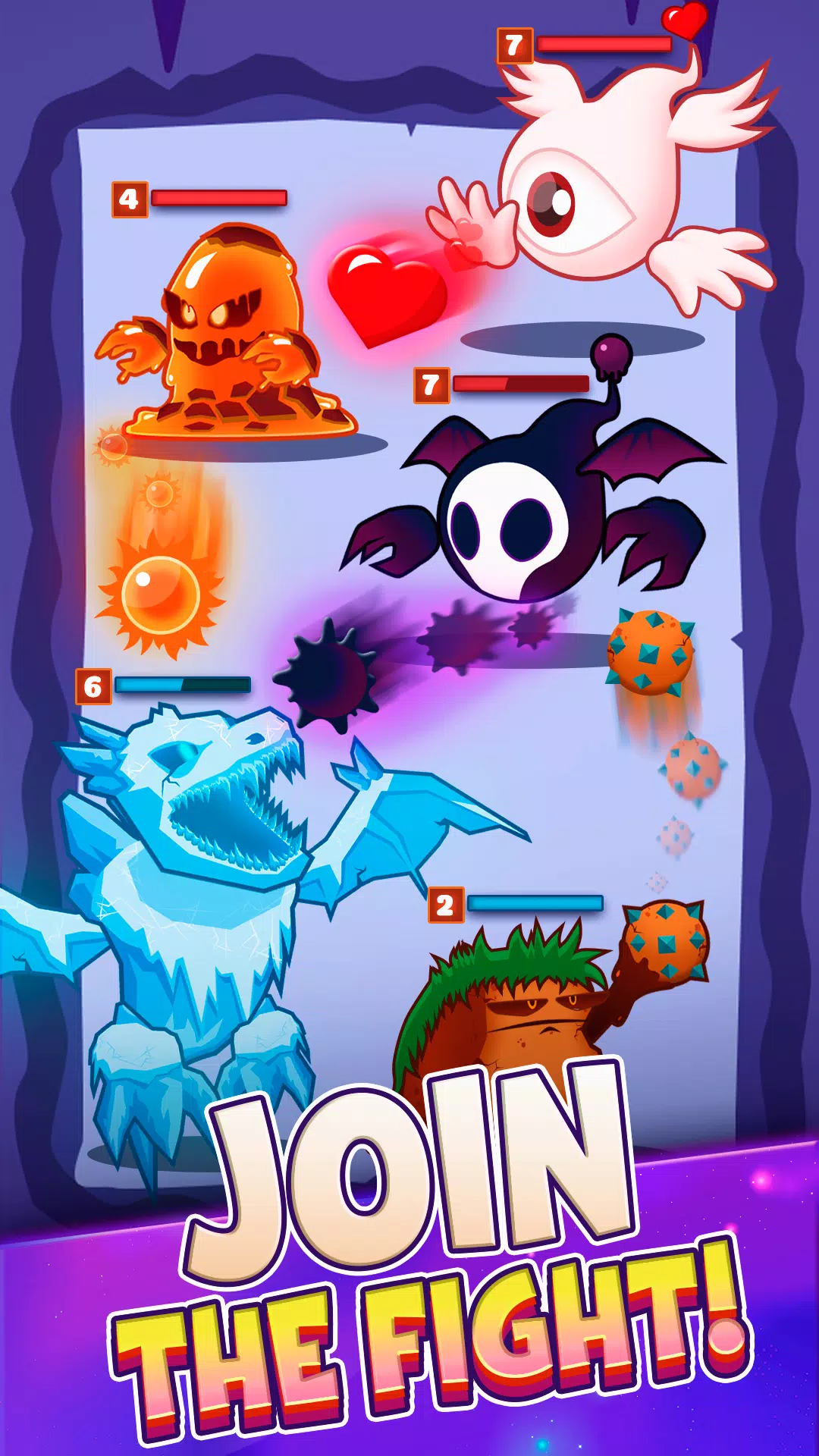 Elemental Monsters: Merge Game