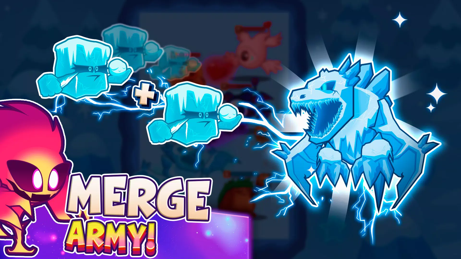 Elemental Monsters: Merge Game