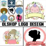 Création de logo Olshop icône