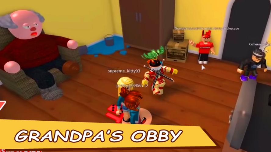 Walkthrough The Roblox Escape Grandpa S House Obby For Android Apk Download - gamer girl roblox escape grandpas house