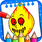 Ms Lemons Scary Coloring Book icon