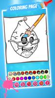 Ms Lemons Scary Coloring Book poster