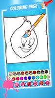 Ms Lemons Scary Coloring Book screenshot 1