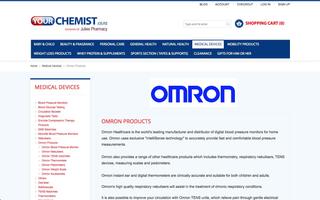 Omron Products New Zealand capture d'écran 3