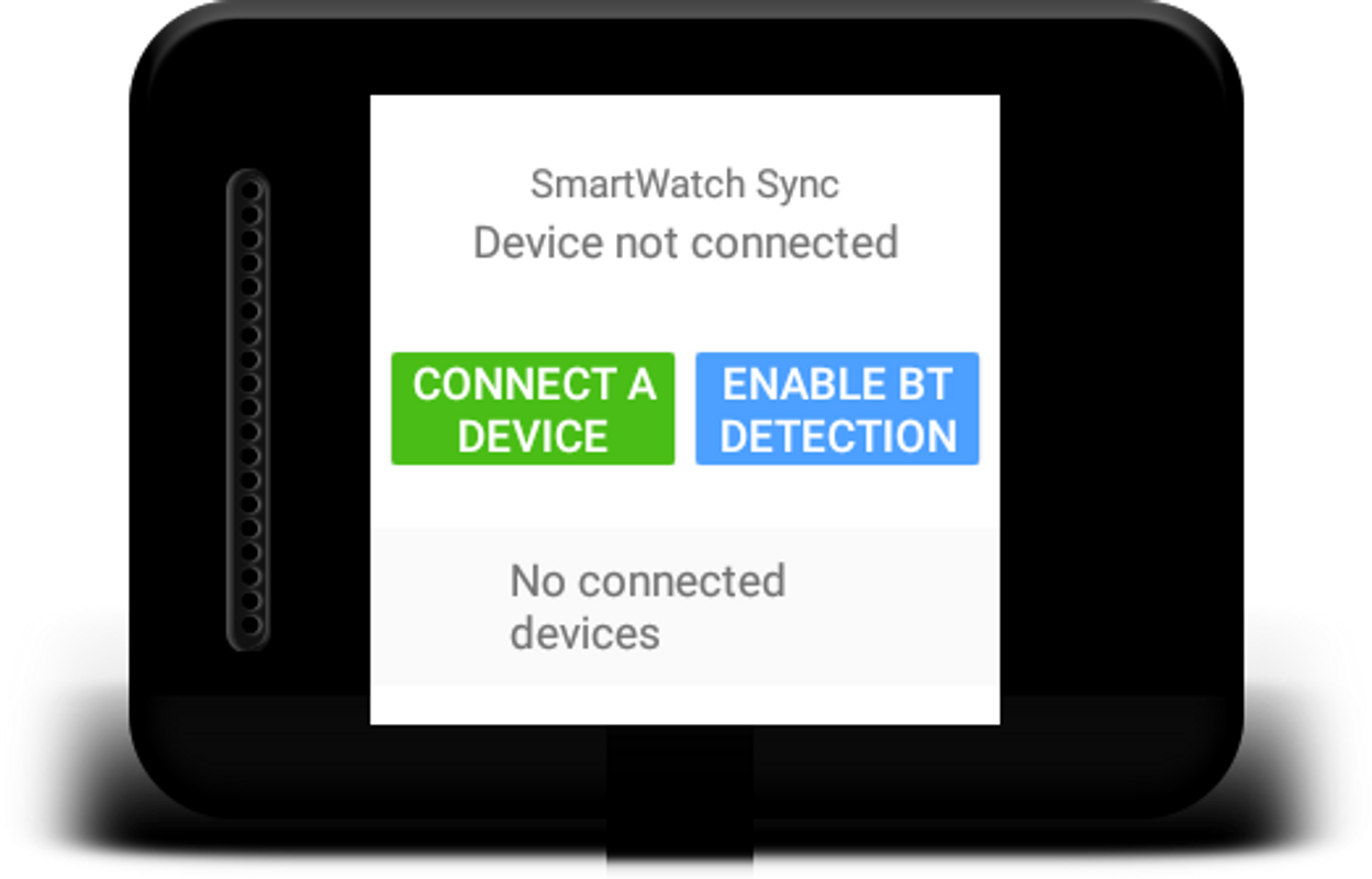 android smartwatch sync app