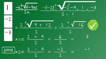 Quadratic Equation Calculator plakat