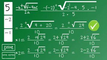 Quadratic Equation Calculator screenshot 1