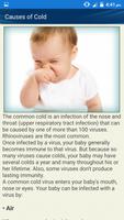 Baby common cold & cough Flu Help Child Runny Nose capture d'écran 3