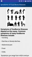 Food Poisoning & Food Borne Diseases Help capture d'écran 3
