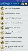 Food Poisoning & Food Borne Diseases Help Affiche