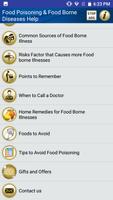 1 Schermata Food Poisoning & Food Borne Diseases Help