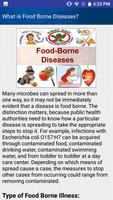 Food Poisoning & Food Borne Diseases Help capture d'écran 2