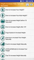 Height Increase Diet & Tips 海报