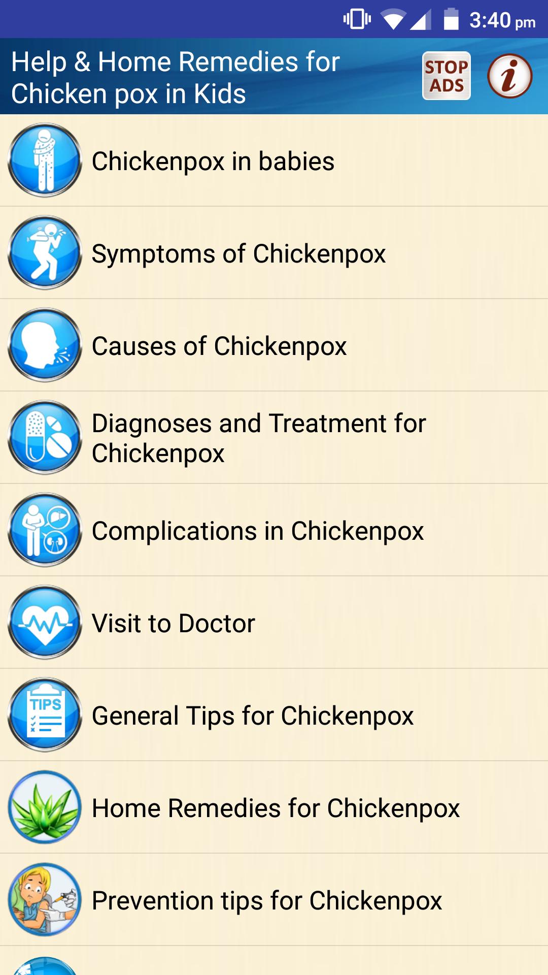 Скачать Chicken Pox in Kids Causes Treatment Help APK для Android